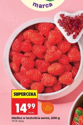 Malina w kształcie serca