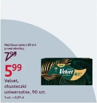 Velvet, chusteczki uniwersalne