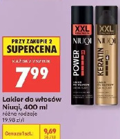Lakier do włosów Niuqi