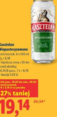 Kasztelan Niepasteryzowane