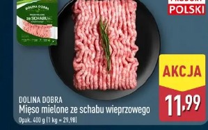 Dolina Dobra Mięso mielone ze schabu wieprzowego