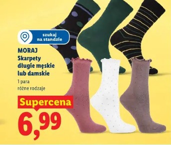 Moraj Skarpety długie męskie lub damskie