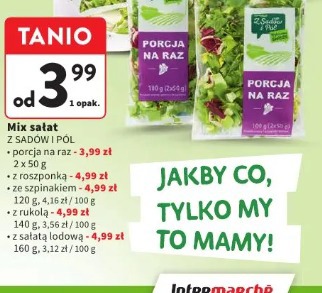 Mix sałat z sadów i pól