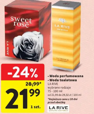Woda perfumowana La Rive Sweet Rose