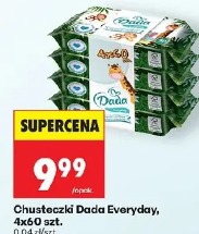Chusteczki Dada Everyday, 4x60 szt.