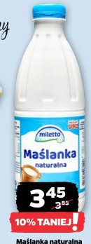 Maślanka naturalna Miletto