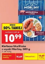 Kiełbasa Morlińska z szynki Morliny