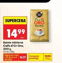 Kawa mielona Cafe d'Or Oro