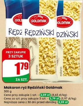 Makaron ryż Rędziński Goldmak