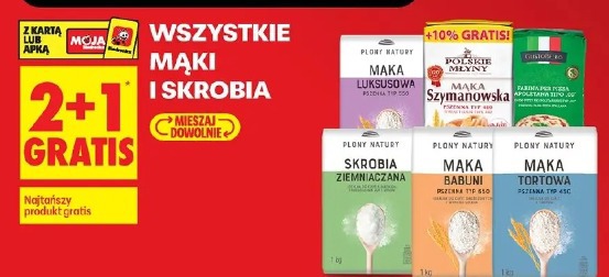 Wszystkie mąki i skrobia