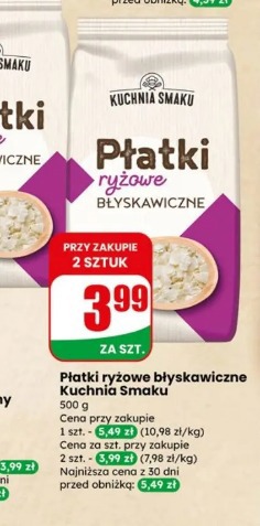 Płatki ryżowe błyskawiczne Kuchnia Smaku