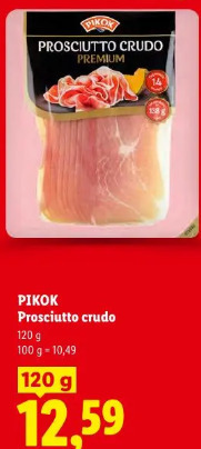 Pikok Prosciutto crudo