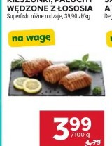 Kieszonki, paluchy wędzone z łososia Superfish