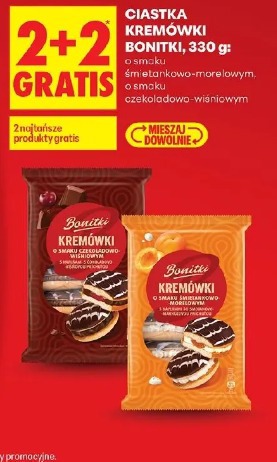 Ciastka Kremówki Bonitki