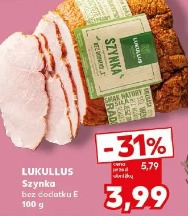 Lukullus Szynka bez dodatku E