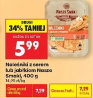 Naleśniki z serem lub jabłkiem Nasze Smaki