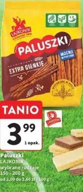 Paluszki Lajkonik extra cienkie