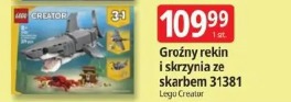 Groźny rekin i skrzynia ze skarbem
