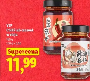 Yip Chilli lub czosnek w oleju