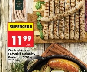 Kiełbaski białe z szynki i cielęciny Premium