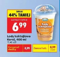 Lody koktajlowe Koral