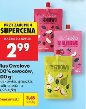 Mus Owolovo 100% owoców