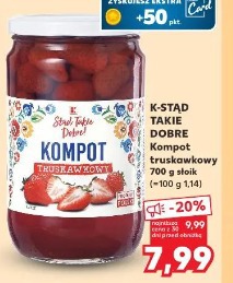 K-Stąd takie Dobre Kompot truskawkowy