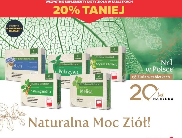 Wszystkie suplementy diety zioła w tabletkach