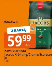 Kawa ziarnista Jacobs Krönung/Crema/Espresso JDE