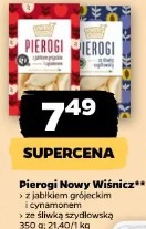 Pierogi Nowy Wiśnicz z jabłkiem grójeckim i cynamonem ze śliwką sękowską