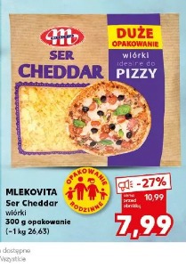Mlekovita Ser Cheddar wiórki