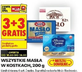 Wszystkie masła w kostkach