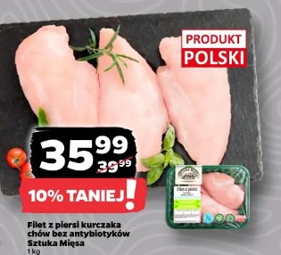 Filet z piersi kurczaka chów bez antybiotyków Sztuka Mięsa