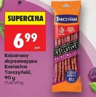 Kabanosy dojrzewająco Exclusive Tarczyński