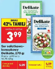 Ser sałatkowo-kanapkowy Delikate