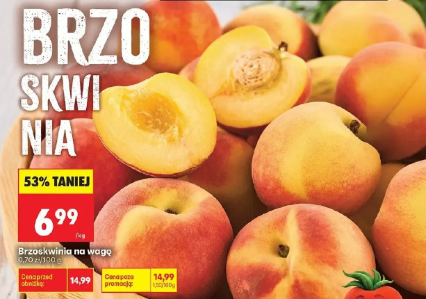 Brzoskwinia na wagę
