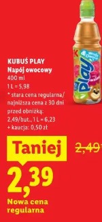 Kubuś Play Napój owocowy