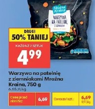 Warzywa na patelnię z ziemniakami Mrożna Kraina
