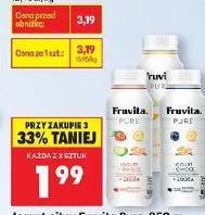 Jogurt pitny Fruvita Pure