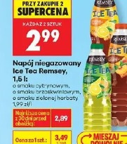 Napój niegazowany Ice Tea Remsey