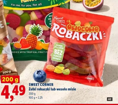 Sweet Corner Żelki owocowe wesołe misie