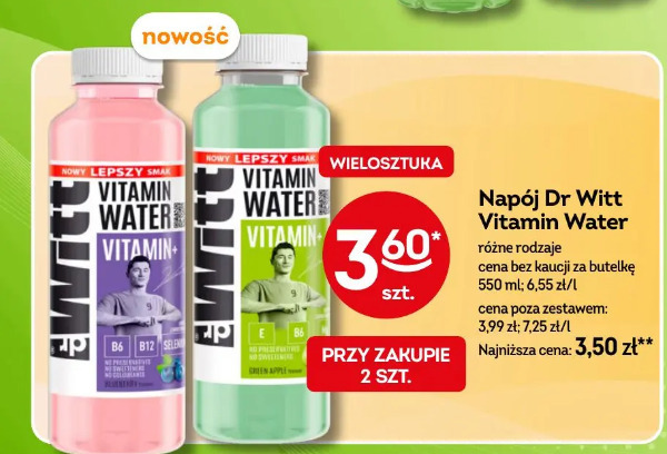 Napój Dr Witt Vitamin Water