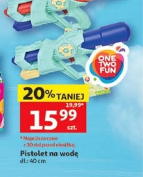 Pistolet na wodę ONE TWO FUN