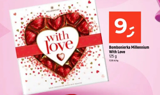 Box z pralinami Millennium With Love