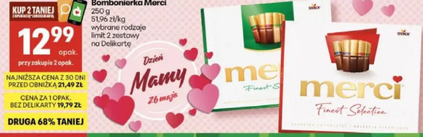 Bombonierka Merci