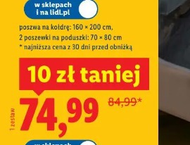 Livarno Pościel satynowa z bawełny