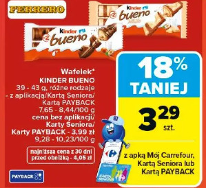 Wafelek Kinder Bueno