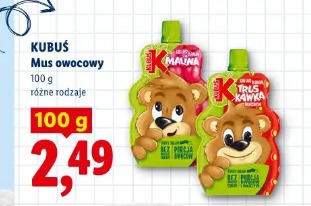 Kubuś Mus owocowy