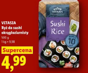 Vitasia ryż do sushi okrągłoziarnisty
