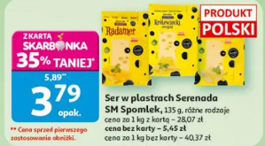 Ser w plastrach Serenada SM Spomlek